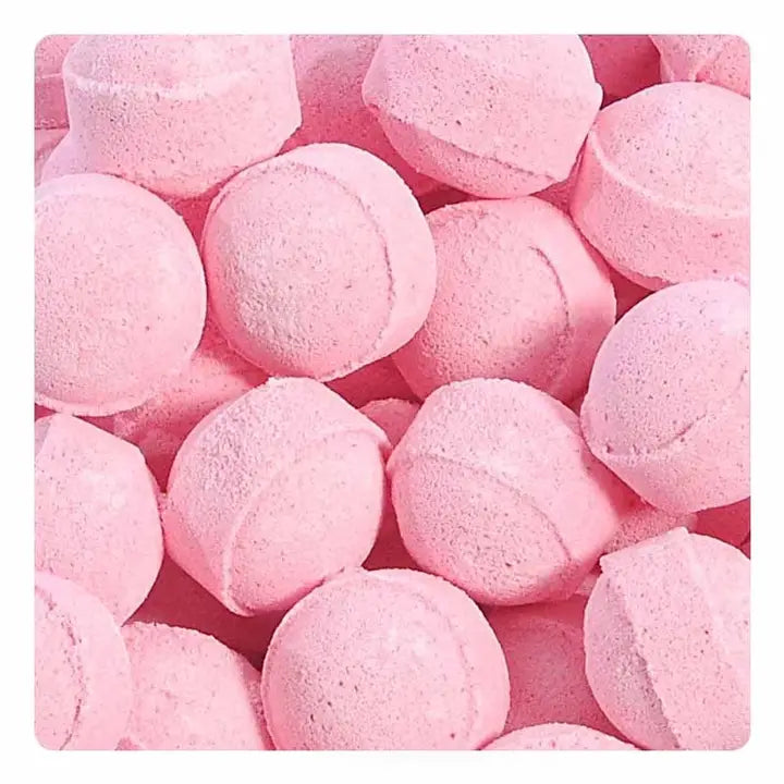 bille de bain fraise